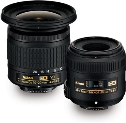Nikon Landscape & Macro Two Lens Kit with 10-20mm f/4.5-5.6G VR & 40mm f/2.8G